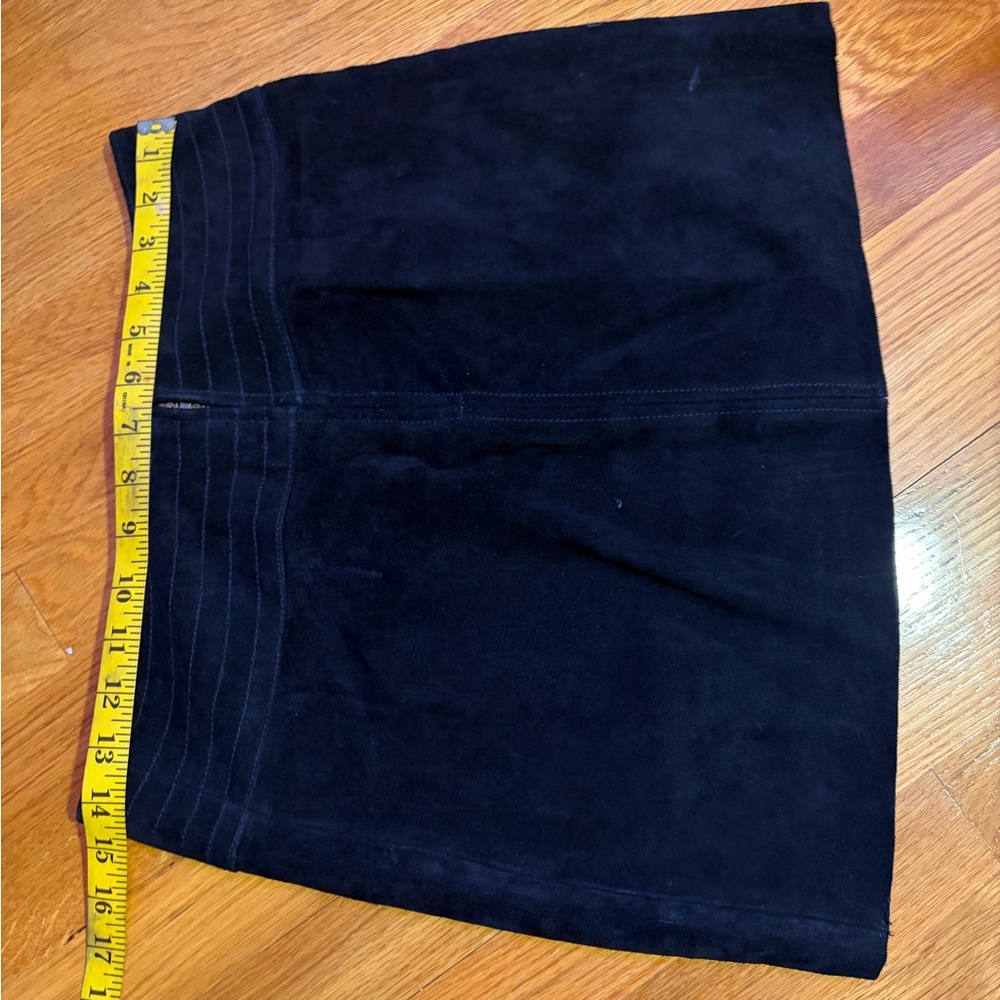Free People Black Mini Skirt